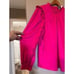 J. Crew XXL Ruffle Sleeve Top Fuschia Hot Pink Satin Crepe Feminine Coquette New