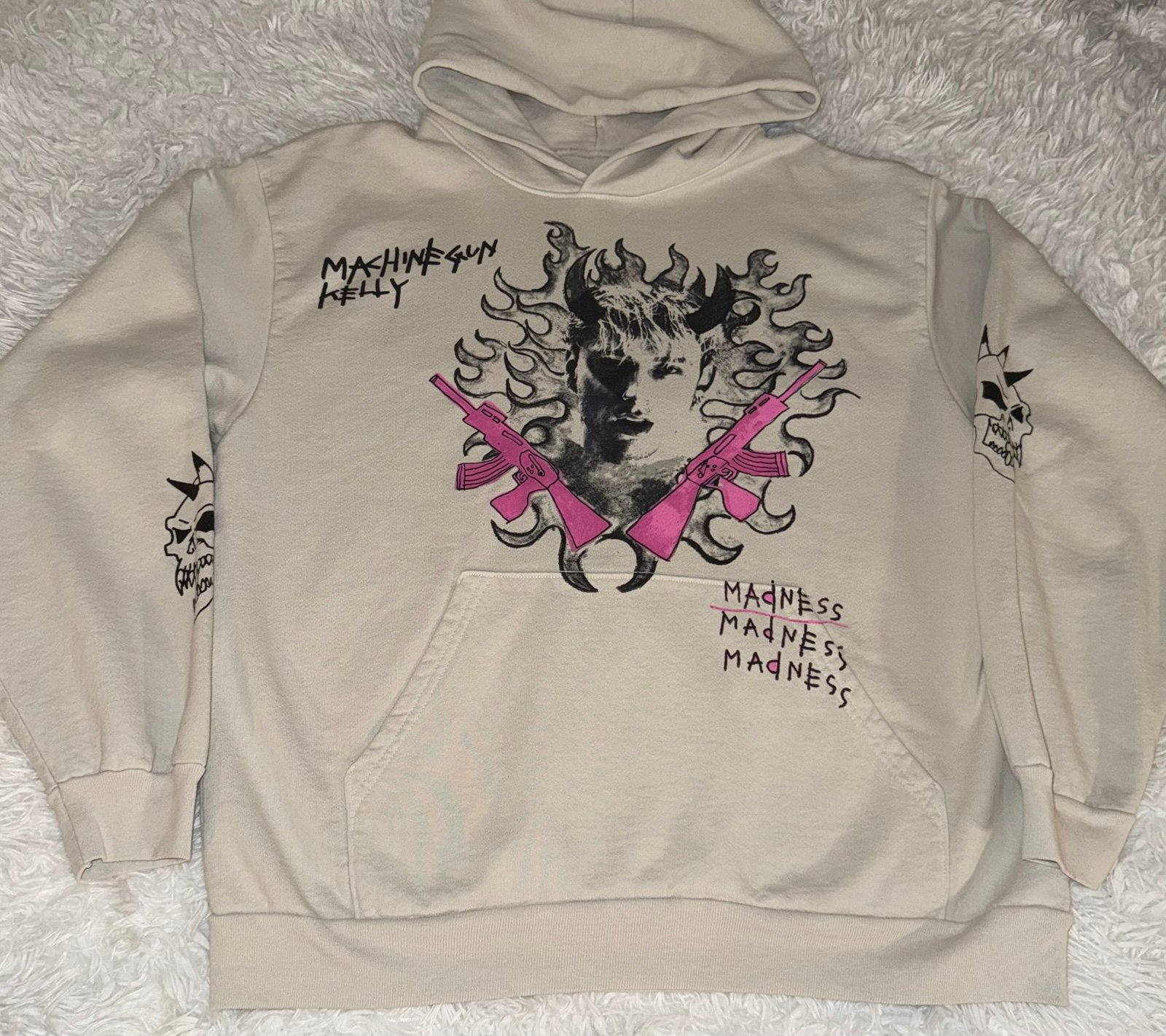 Machine Gun Kelly MGK Madness Tour Concert Sweatshirt with Hoodie Large