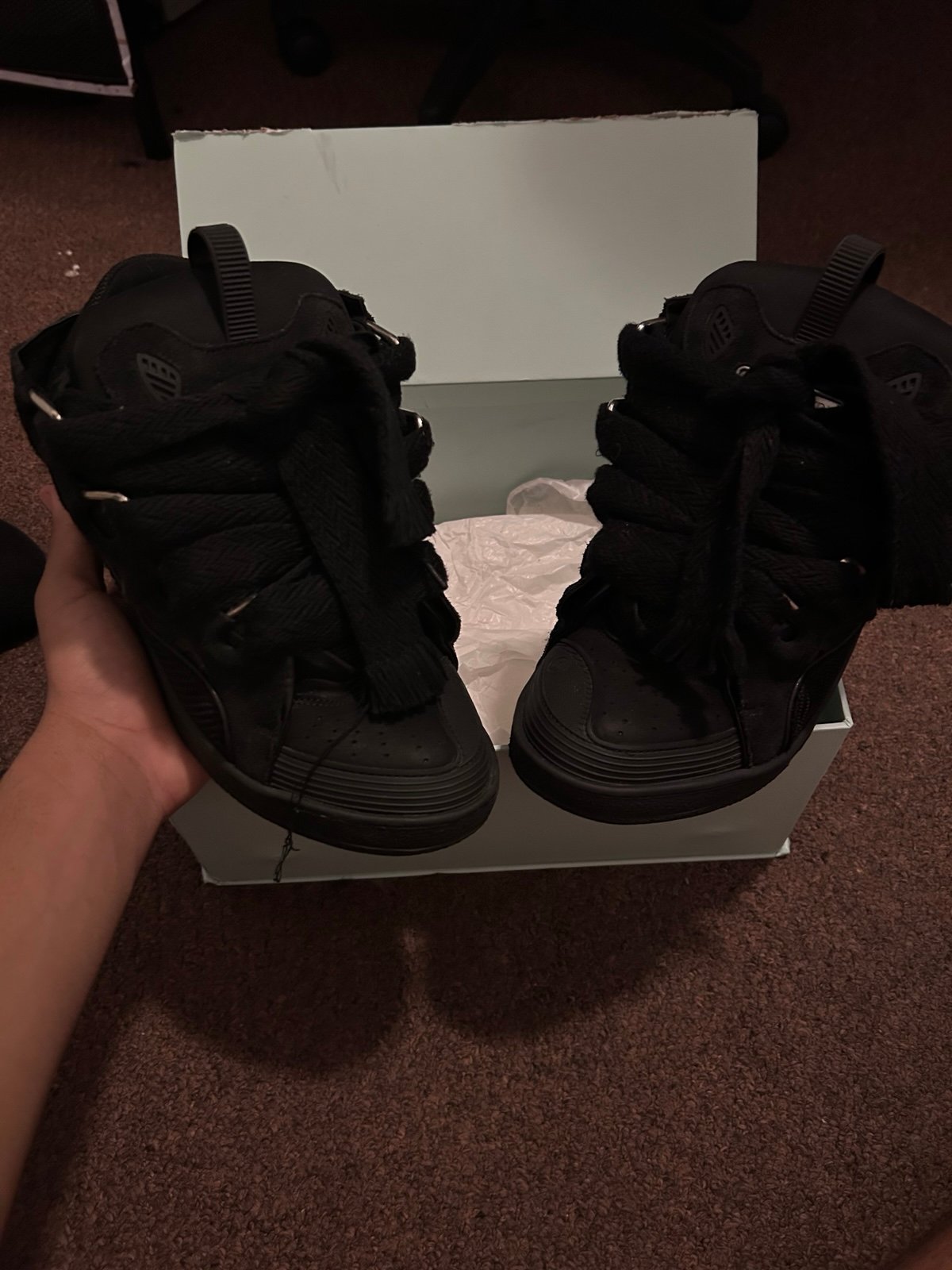 black lanvin’s size 44
