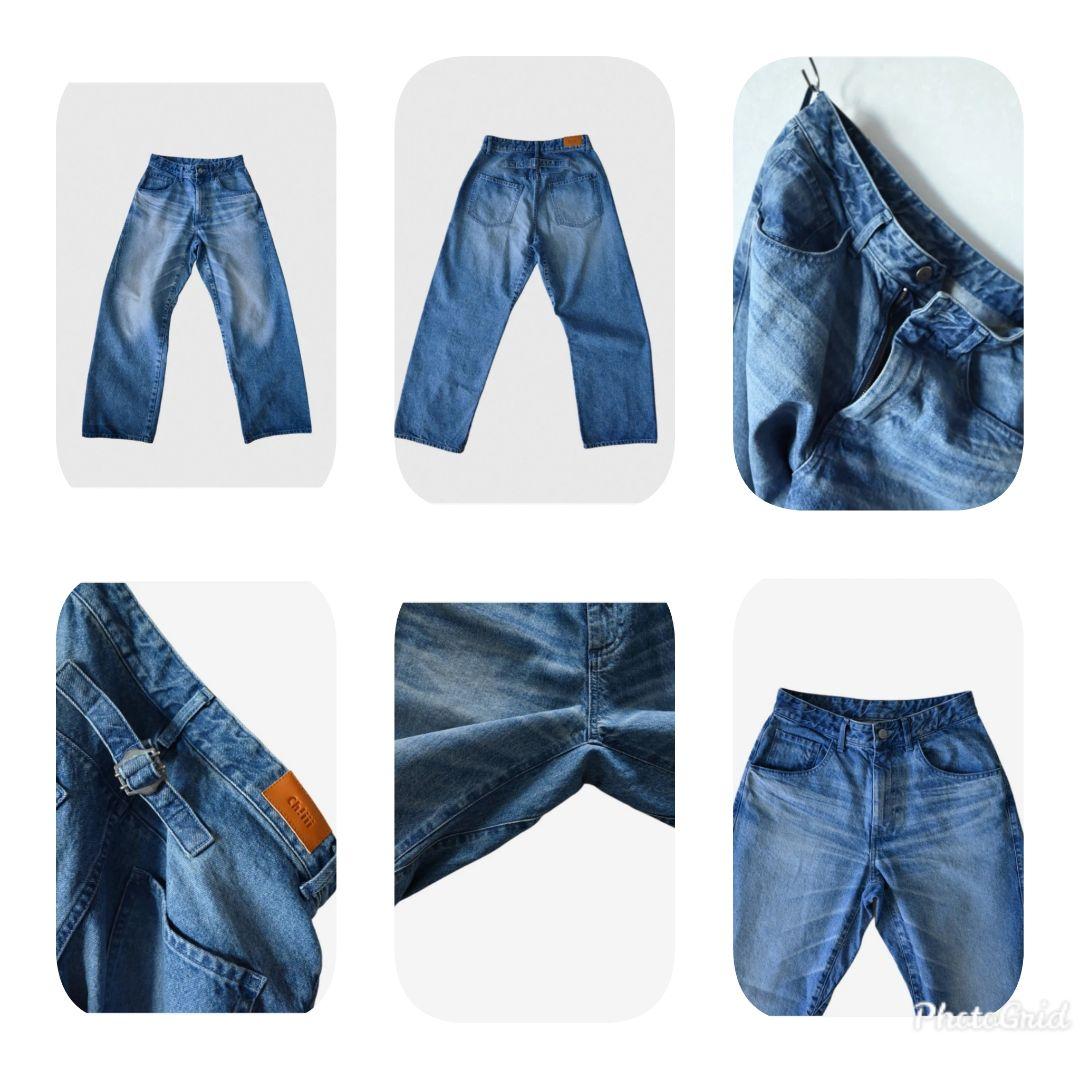 世界の Midlize Wide 36 Size Denim パンツ