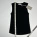 Everlane Women's NWT Black The Ultrafine Merino Ribbed Shell Tank Sweater S/C23