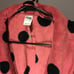 VS Pink Polkadot Begonia Robe XS/S New