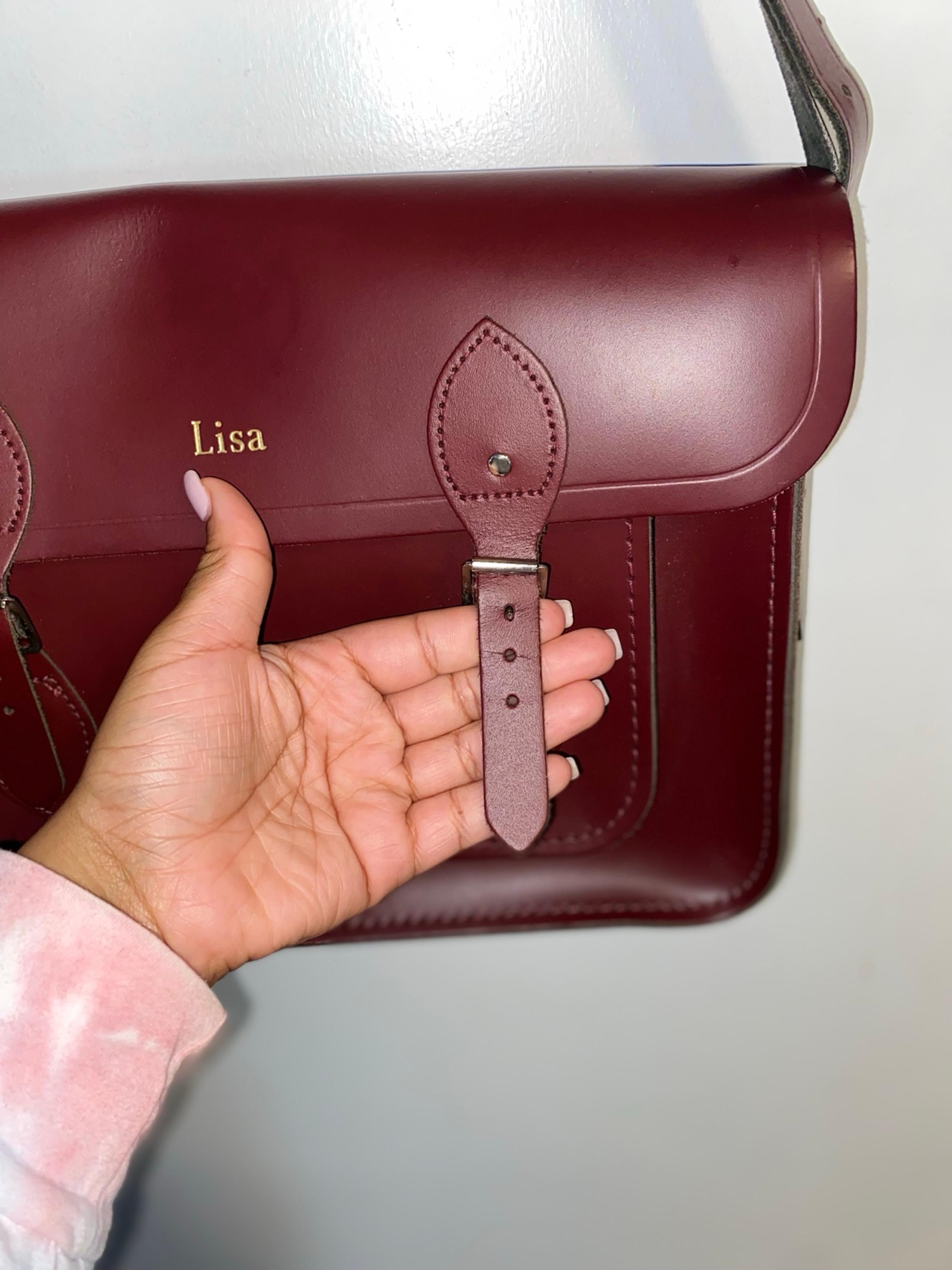 Satchel by Cambridge Satchel Company Burgundy Red