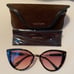Tom Ford Anjelica Sunglasses Brown Tortoiseshell with case and cloth