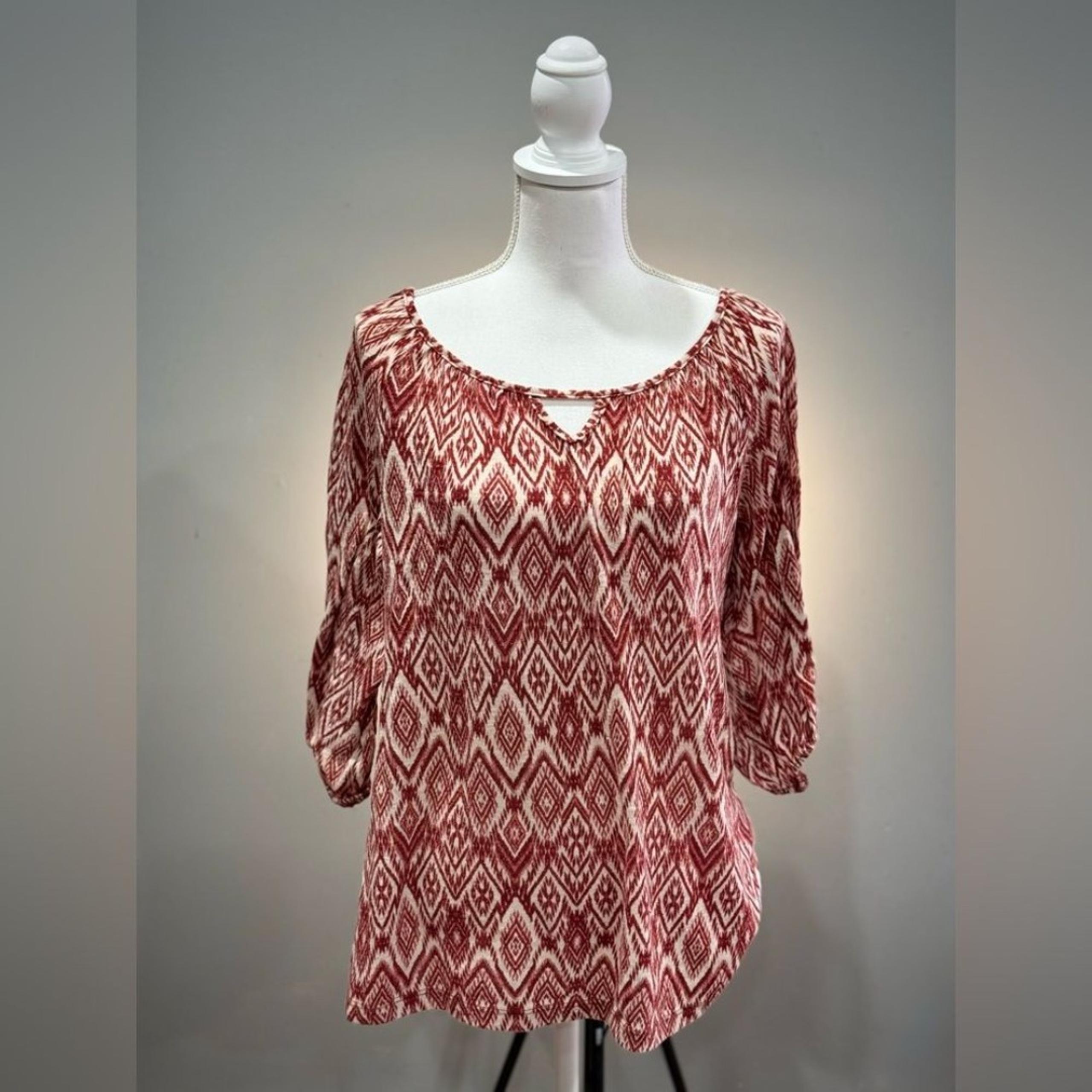 Brick Bobeau Off-Shoulder Knit Top Size M EUC