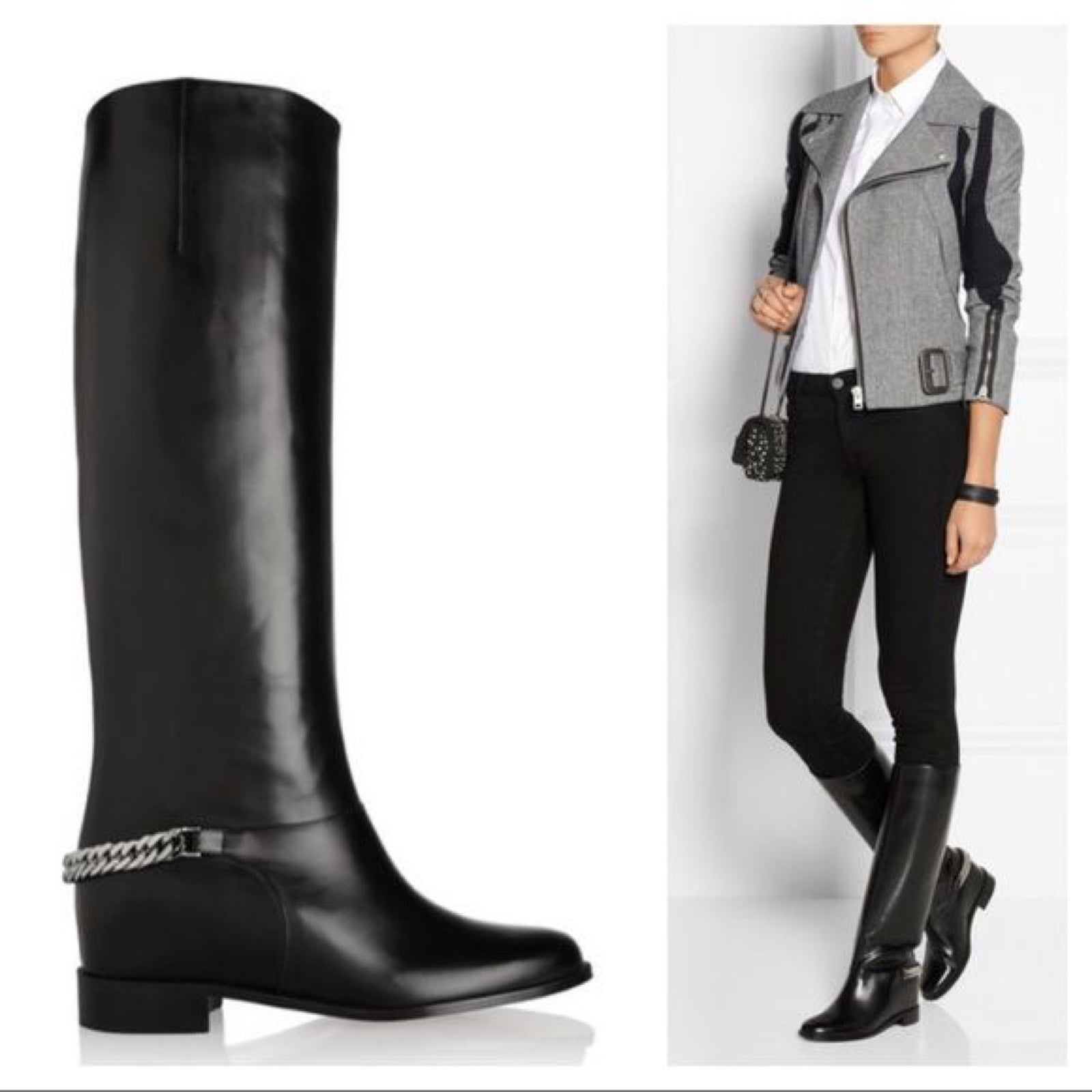 Christian Louboutin Black Boots