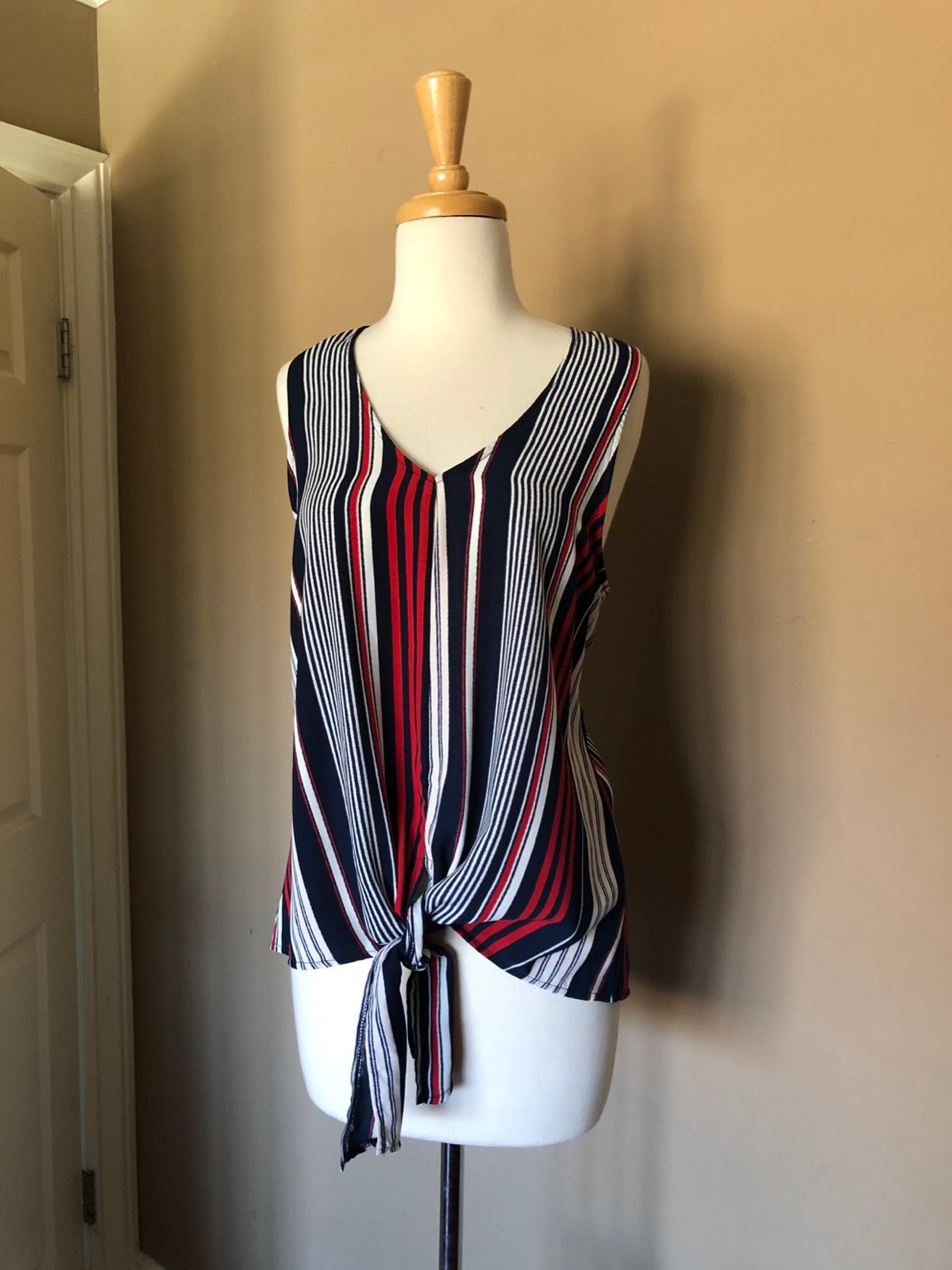 RED WHITE & BLUE TOP