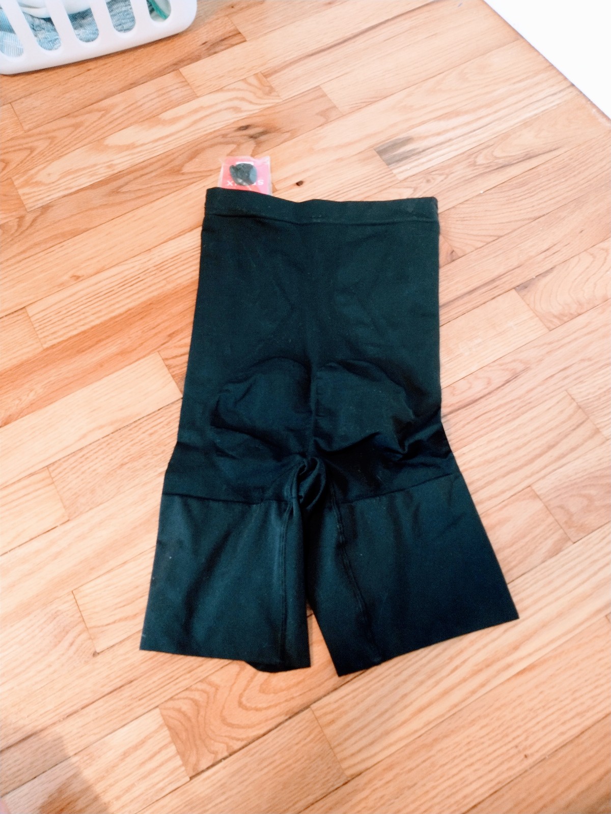 NWT black high waisted Spanx shorts size small, retails for 72