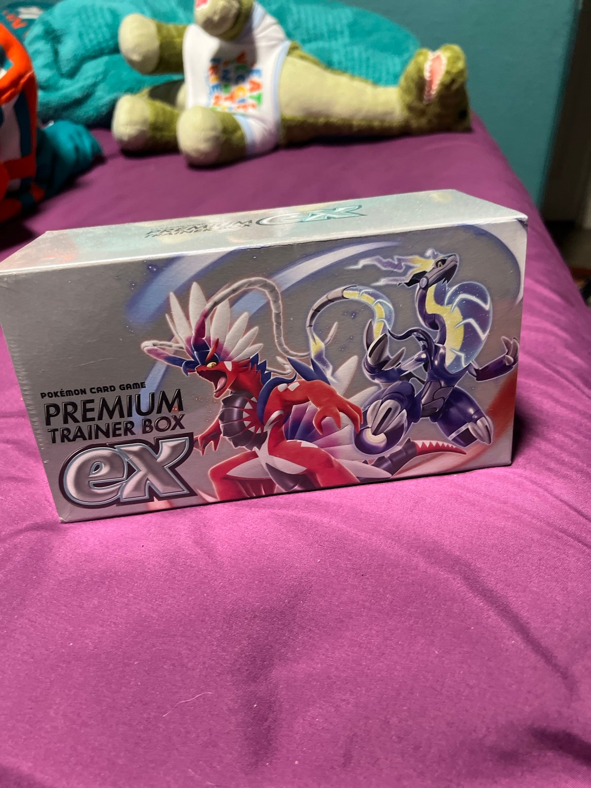 Pokémon premium trainer ex box scarlet and violet