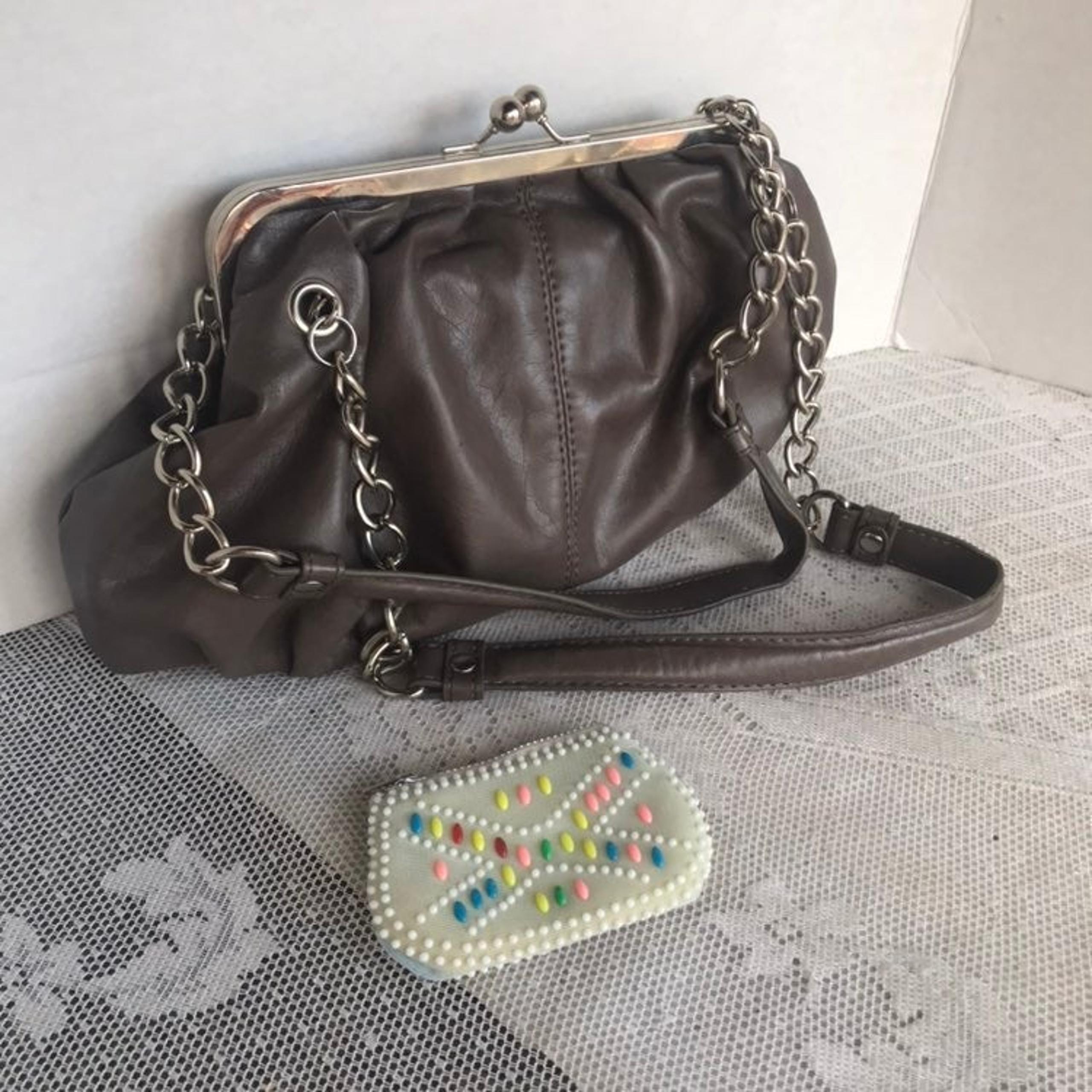 Candie's Purse with Beaded Coin Purse