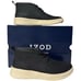 Izod Palmer Mens Size 8 Lace Up Chukka Boot Shoes Black Memory Foam