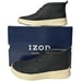 Izod Palmer Mens Size 8 Lace Up Chukka Boot Shoes Black Memory Foam