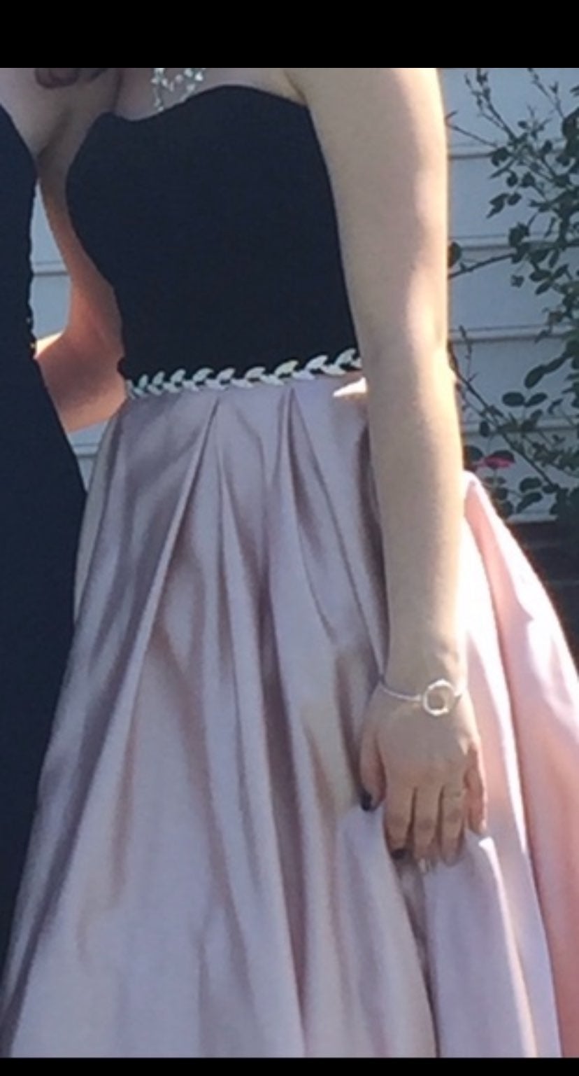 Davids Bridal Strapless Prom Dress