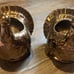 Bath & Body BBW turkey candle votive tealight holder Set of 2