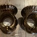 Bath & Body BBW turkey candle votive tealight holder Set of 2