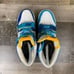 Jordan Big Kids Size 7 Youth Legacy 312 Just Fly Athletic Sneakers Shoes Blue