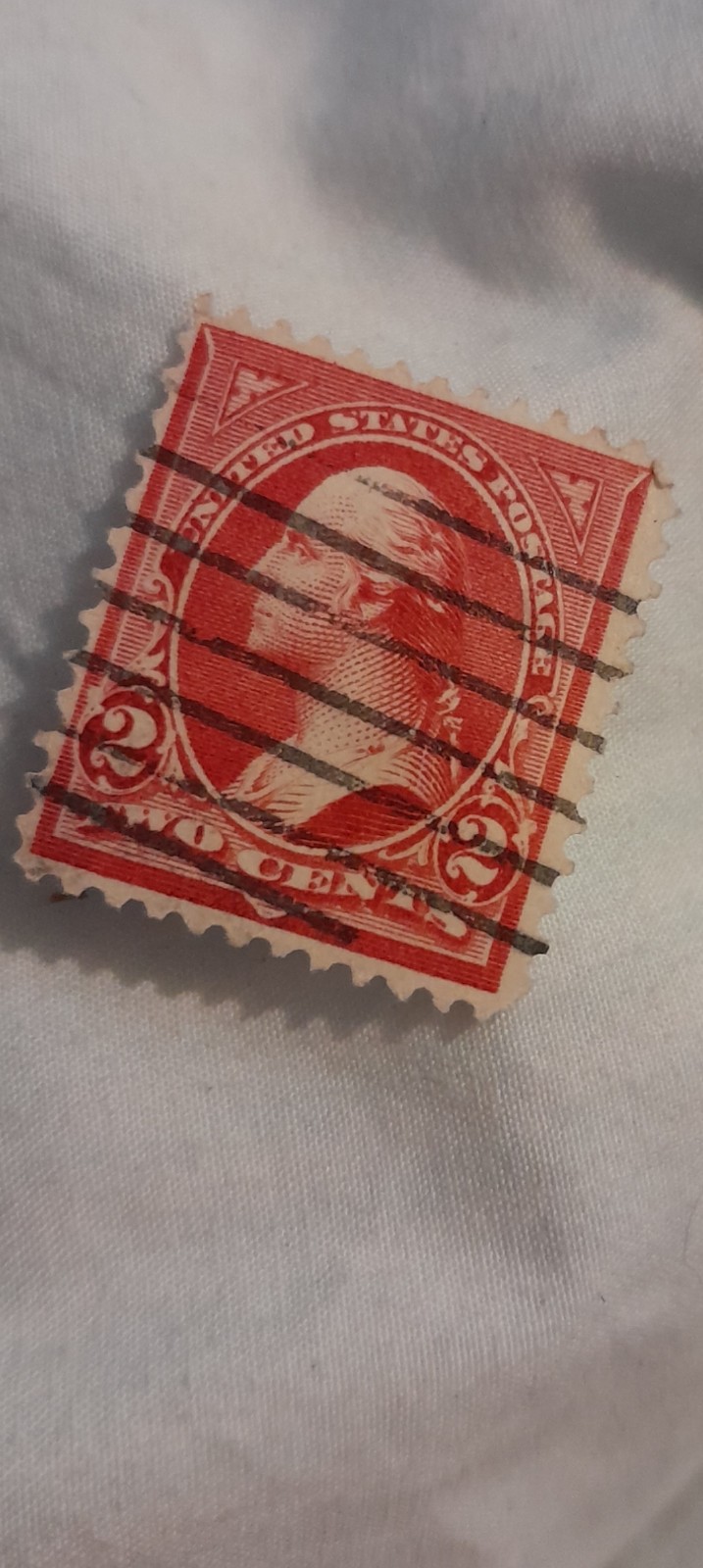 Rare 1 cent Ben Franklin stamp *Authetindx