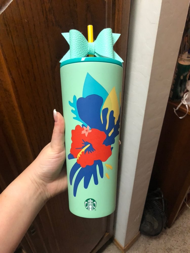 Starbucks Mint Hibiscus tumbler