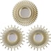 Gold Mirrors for Wall Pack of 3 Wall Mirrors for Room Decor & Home Decor