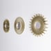 Gold Mirrors for Wall Pack of 3 Wall Mirrors for Room Decor & Home Decor