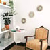 Gold Mirrors for Wall Pack of 3 Wall Mirrors for Room Decor & Home Decor