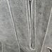 Mens Papas Leather Oklahoma Chaps.Distressed Gray. Size Small