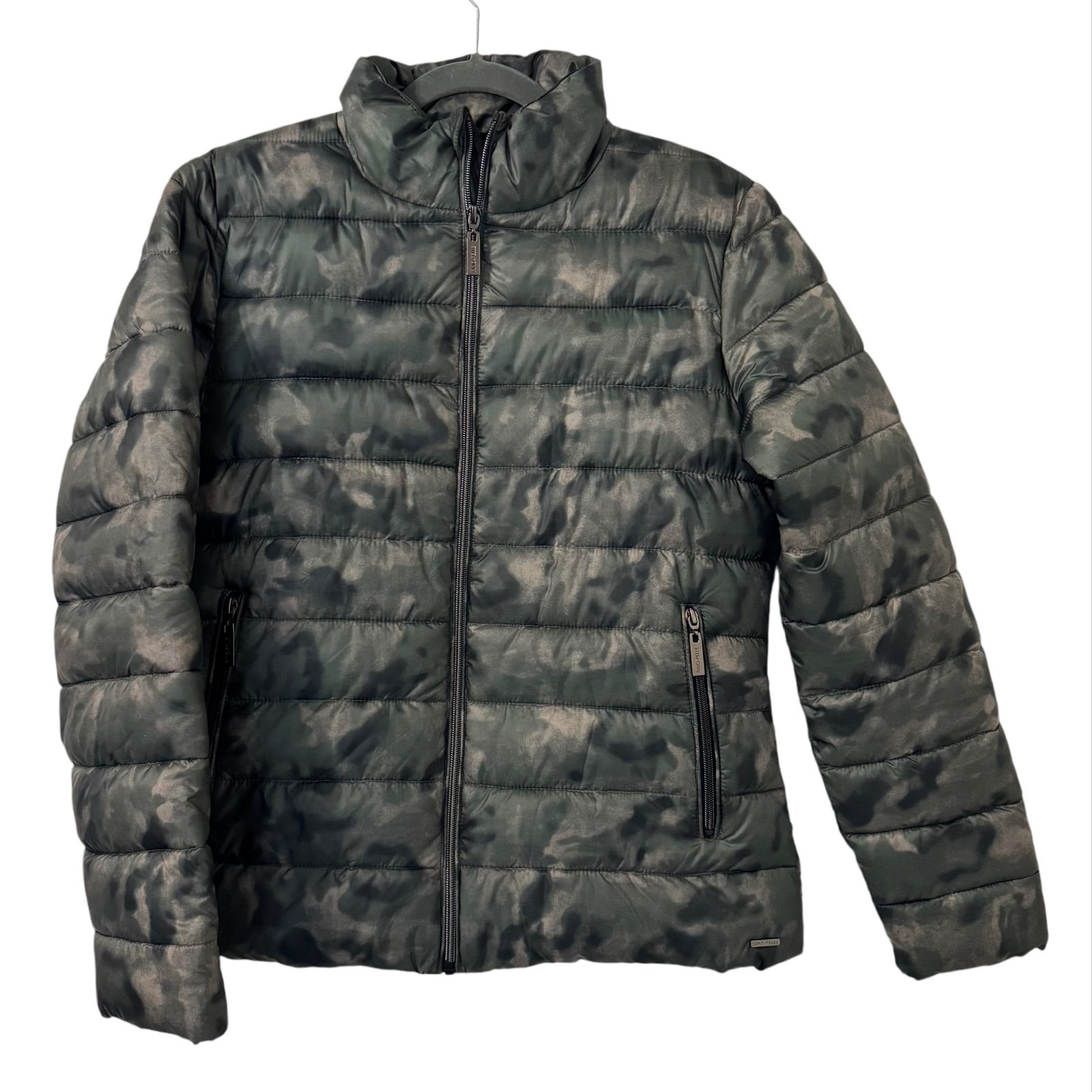 Rino & Pelle Womens Camo Puffer Jacket 40 Us Size 10 Modern Contemporary Outdoor