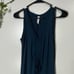 Indigenous Navy Blue Tank Midi Dress