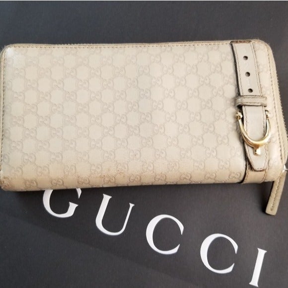 GUCCI GG Large zippy compact wallet Sig