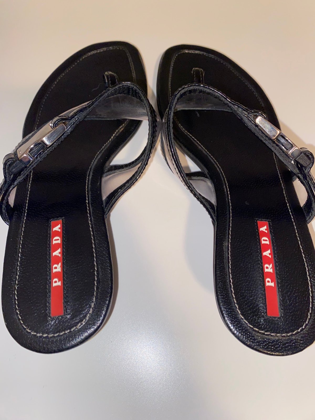 Black Kitten Sandals.