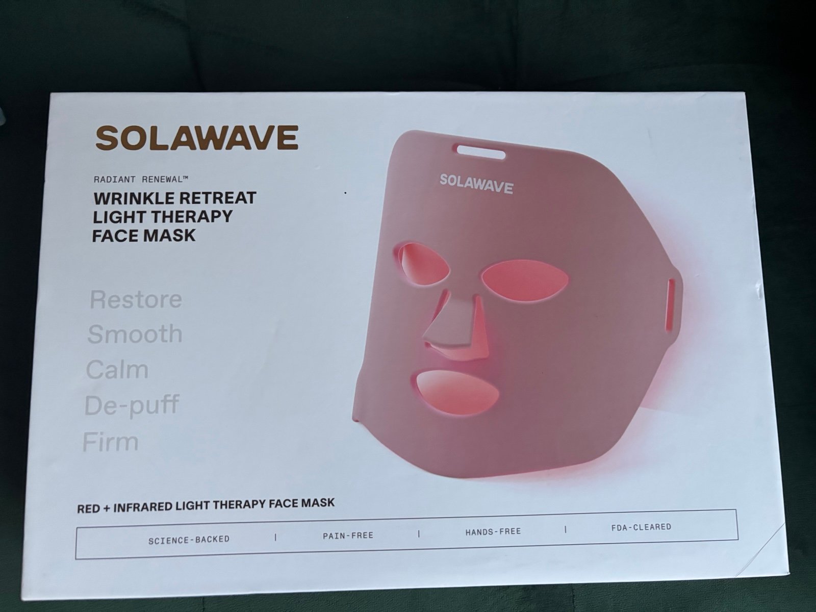 Solawave Mask (used but in great condition)