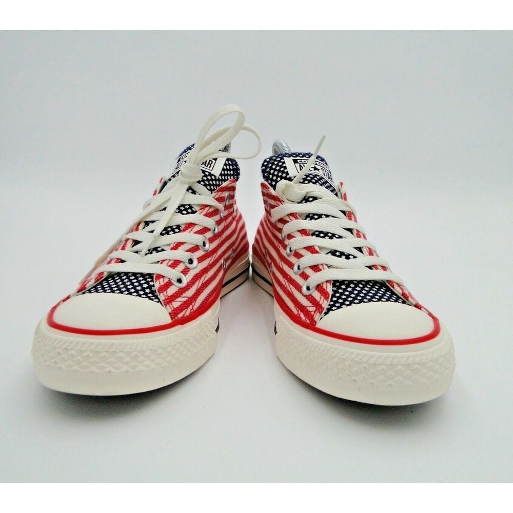 Converse Chuck Taylor All Star USA Flag Shoes 122008F Mens 6 Womens 8 Nwot