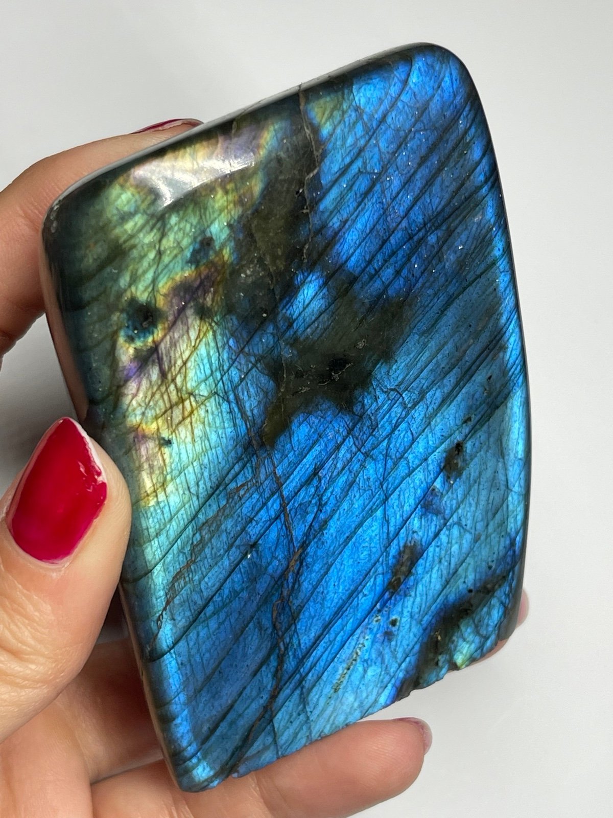 Blue Labradorite Freeform | For Love and Crystals