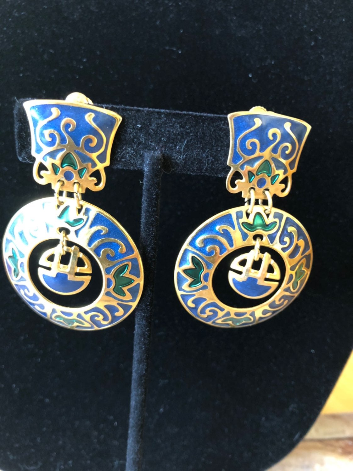Vintage Berebi clip on earrings