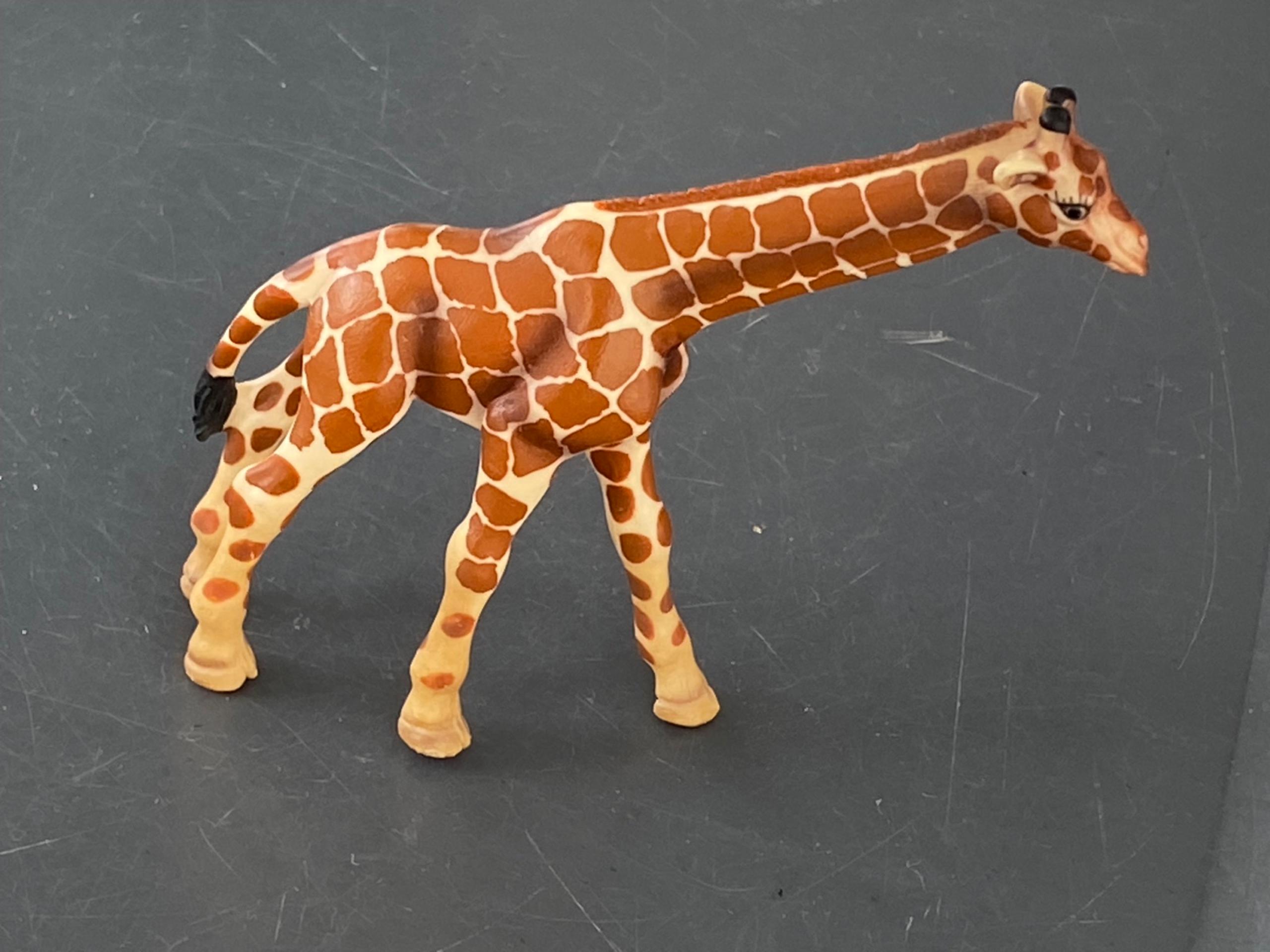 2003 Adult Giraffe 5” PVC Action Figure Schleich