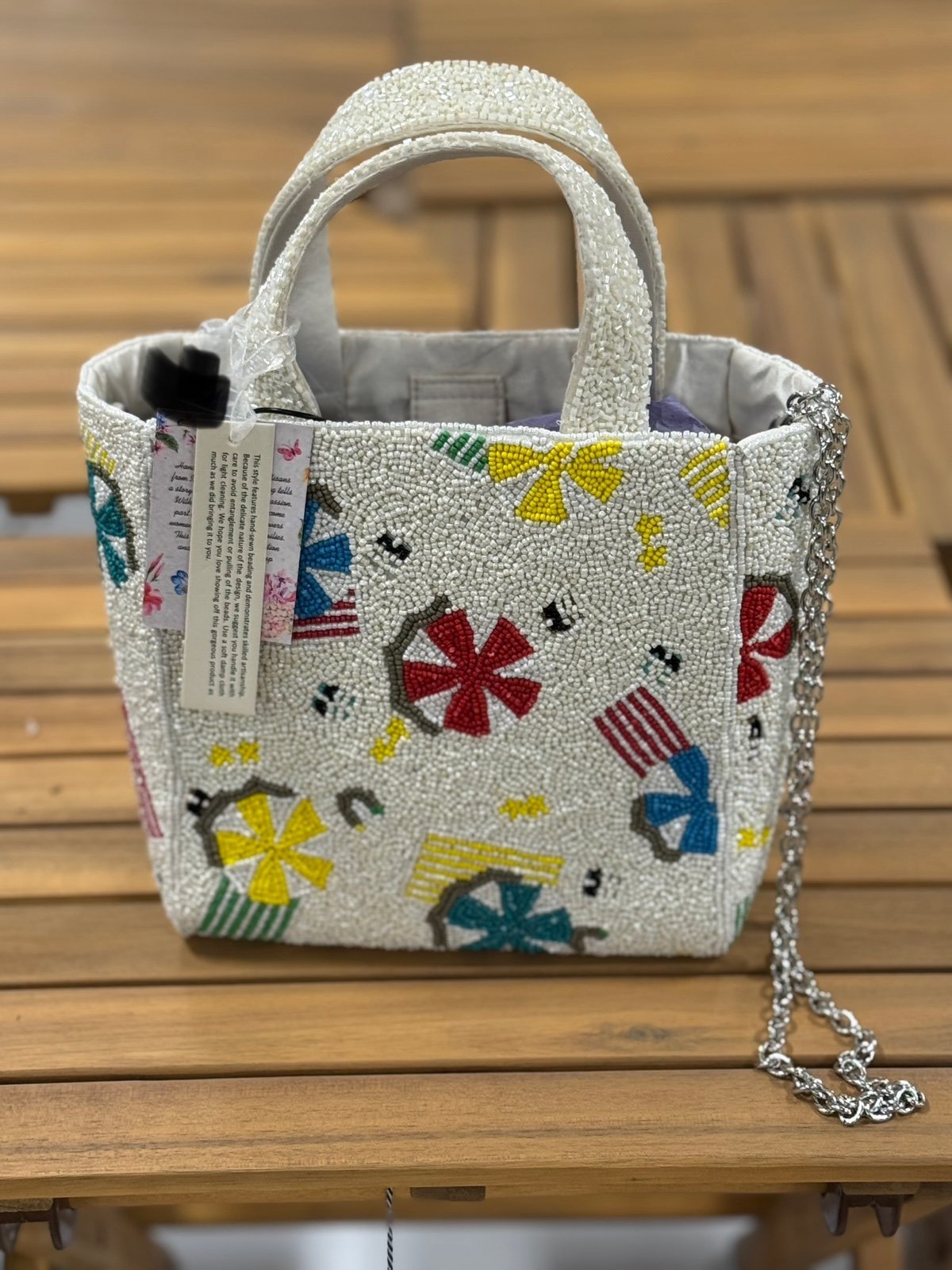 india beaded bag