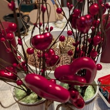 2 Pcs Valentines Day Decorations, Valentines Day Centerpiece