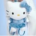Forever 21 Hello Kitty Plush Backpack Blue And white