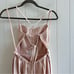 Free People Marbella Linen Cutout One Piece Jumpsuit Wide Leg