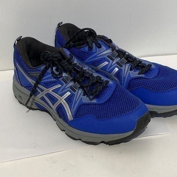 Asics Women's Gel-Venture 8 Lace-Up Blue Running Sneakers Shoes Size 7.5