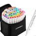 80 Colors Alcohol Markers