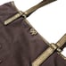 Anya Hindmarch | WHAM Brown Canvas with Bronze Leather Accents Tote Bag, VGUC