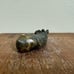 Vintage Soapstone Carved African Hippopotamus Hippo Figurine Sculpture