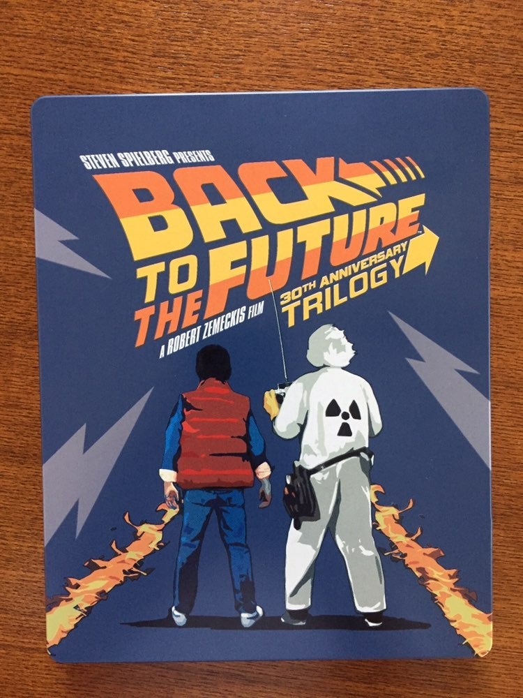 BACK TO THE FUTURE Steelbook RARE