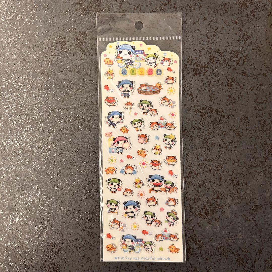 Omatsuri Kopa Muda Heisei Retro Stickers, Coolia