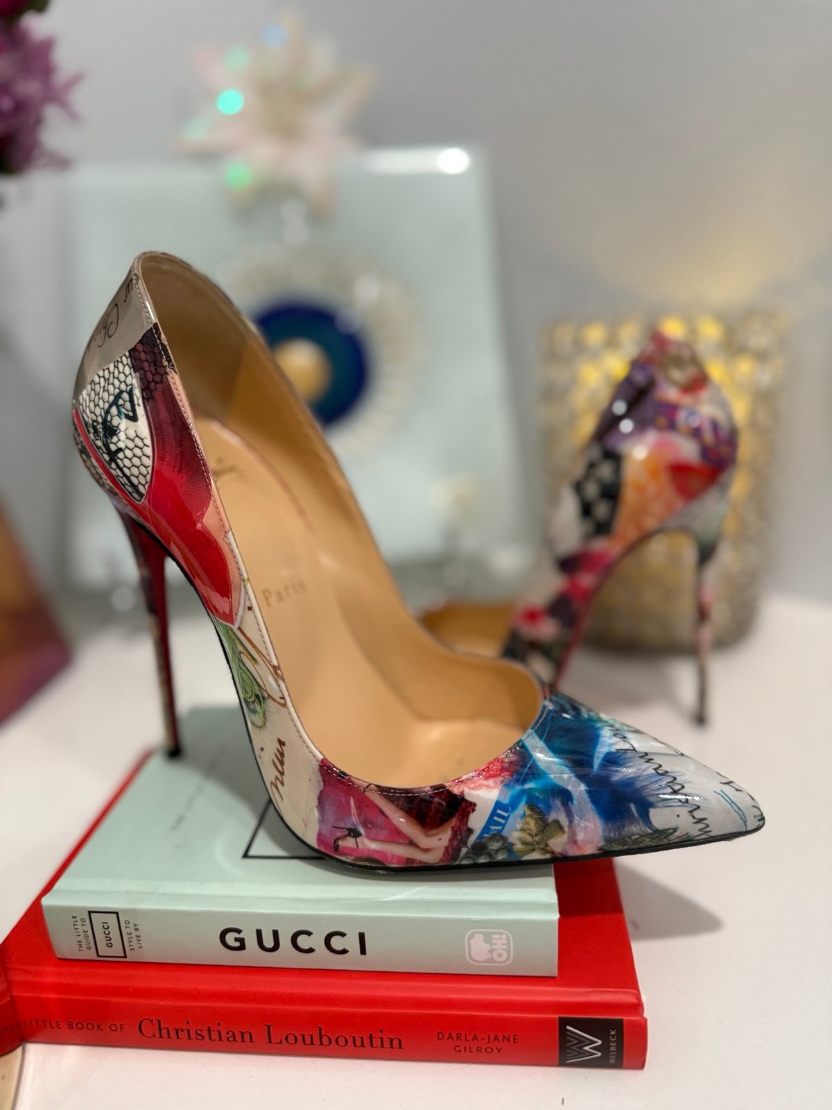 Rare & Sexy Louboutin 38 So Kate “Trash” - Worn only 3 Times!