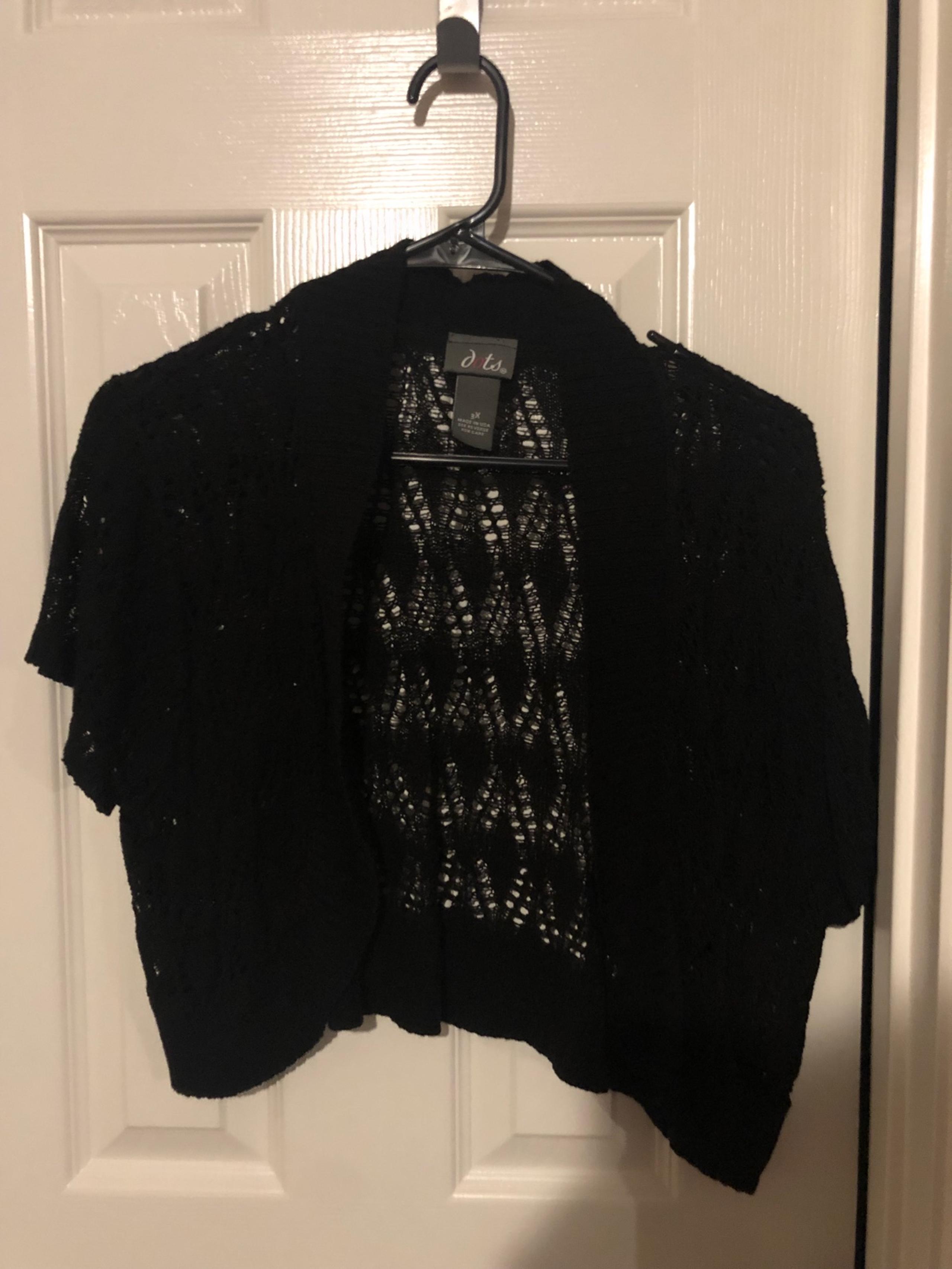 Dots Fashion Dress Jacket Size 3X