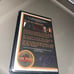 CLAY signed numbered vhs - srs cinema studios casestte tape clamshell & signed p