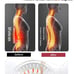 Jimugor Electric Lumbar Traction Device Massager with Heat Function & Adjustable