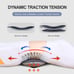Jimugor Electric Lumbar Traction Device Massager with Heat Function & Adjustable